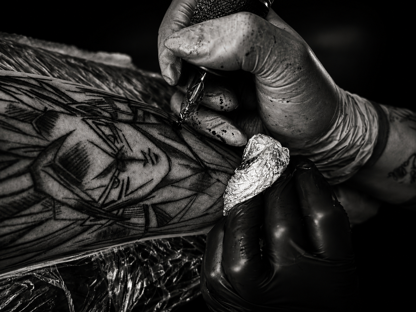 Oldschool Rose als Tattoo-Motiv